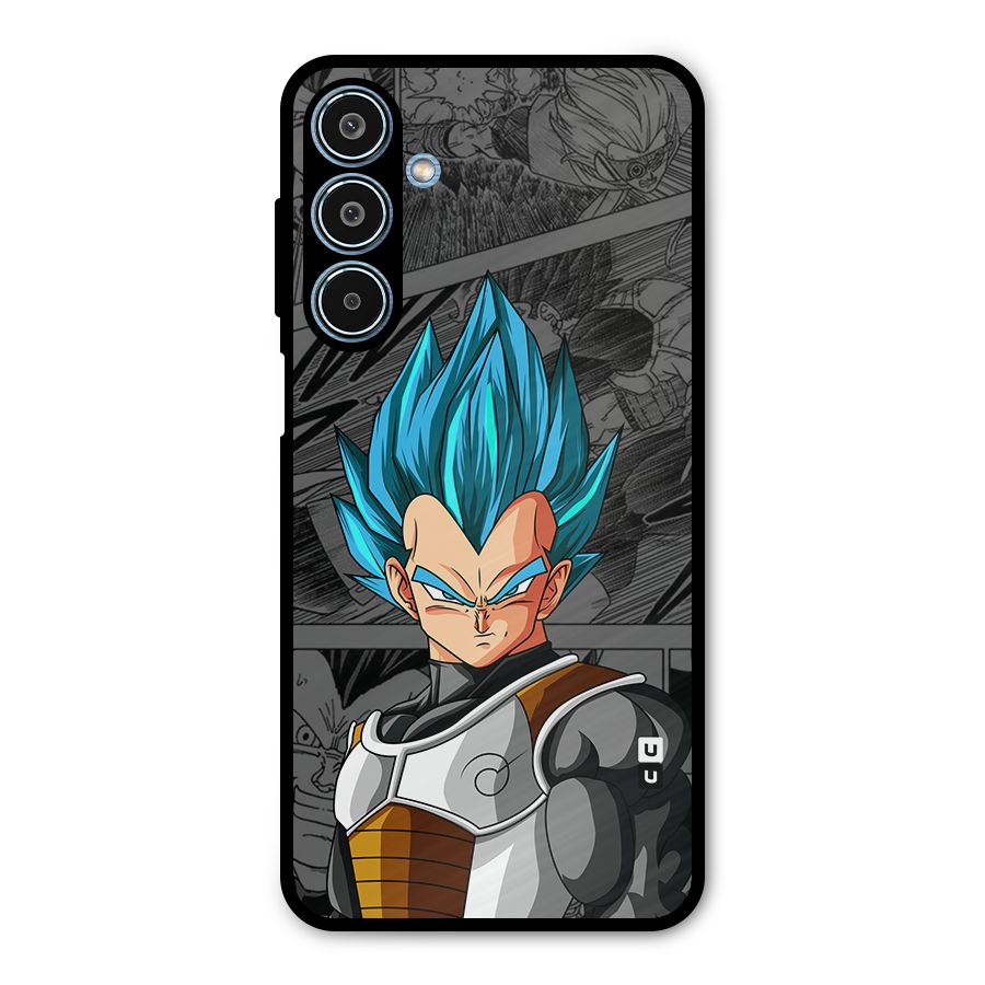 Goku Vegeta Art Metal Back Case for Galaxy M35