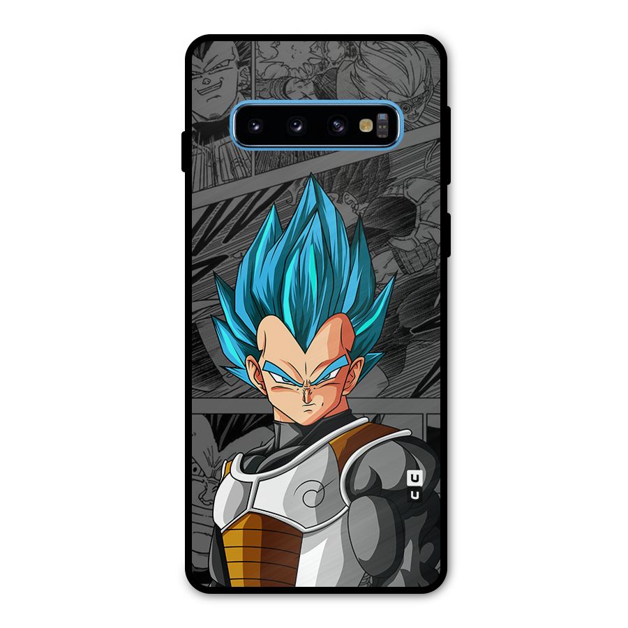 Goku Vegeta Art Metal Back Case for Galaxy S10