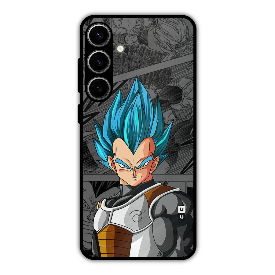 Goku Vegeta Art Metal Back Case for Galaxy S24 Plus