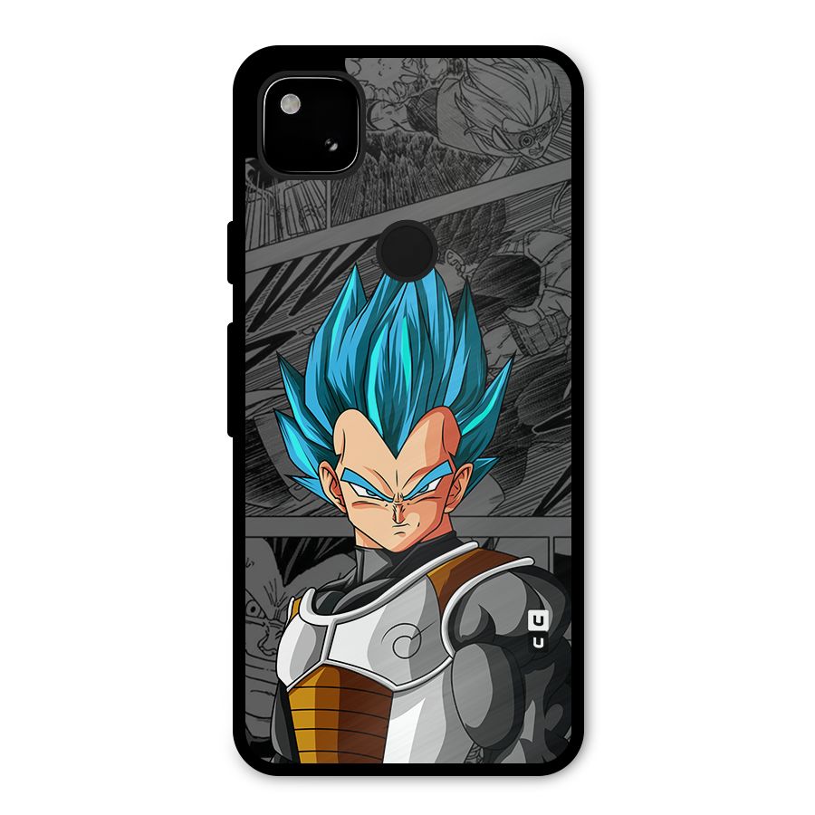 Goku Vegeta Art Metal Back Case for Google Pixel 4a
