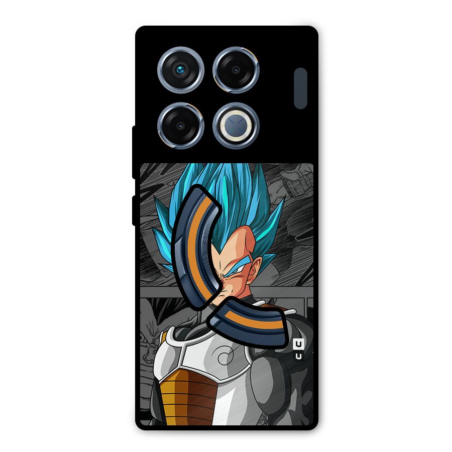 Goku Vegeta Art Metal Back Case for Infinix GT 20 Pro