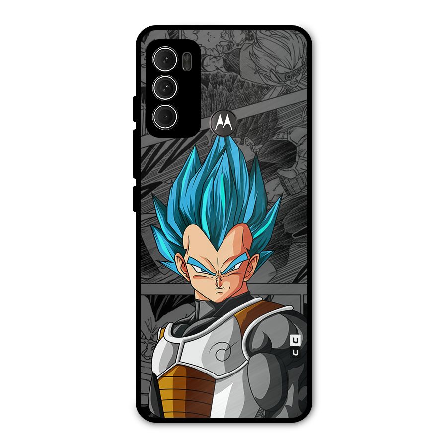 Goku Vegeta Art Metal Back Case for Moto G60