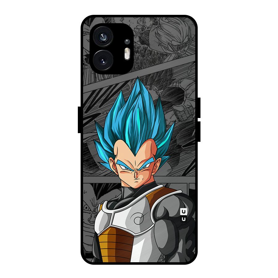 Goku Vegeta Art Metal Back Case for Nothing Phone 2