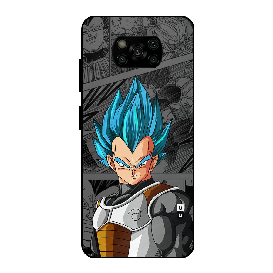 Goku Vegeta Art Metal Back Case for Poco X3