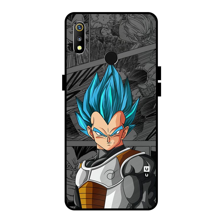 Goku Vegeta Art Metal Back Case for Realme 3