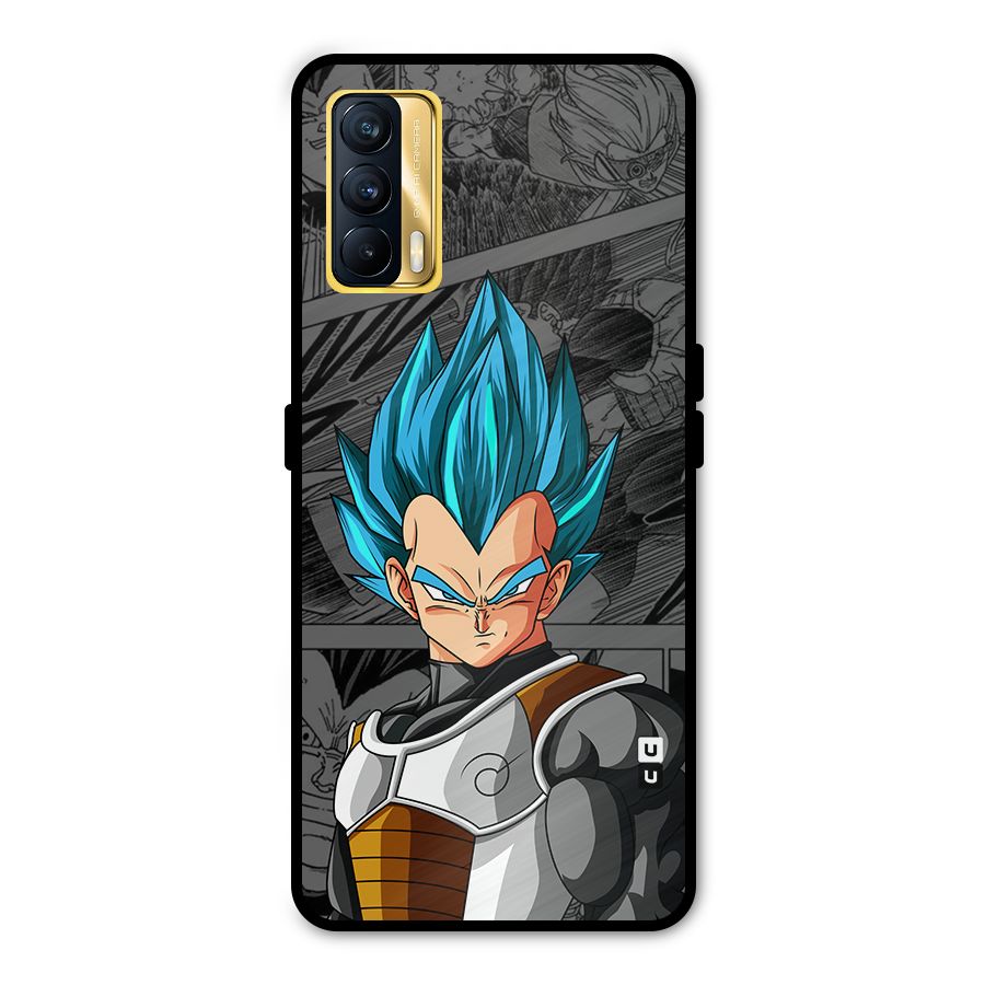 Goku Vegeta Art Metal Back Case for Realme X7