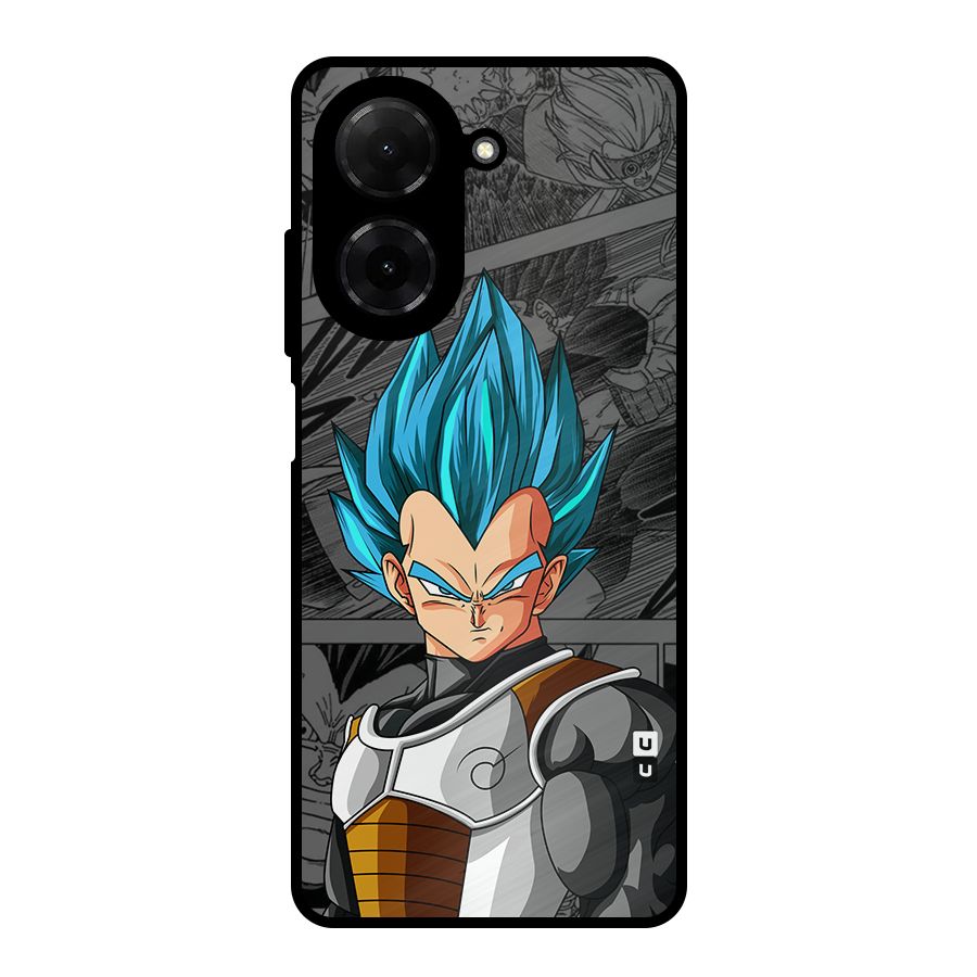 Goku Vegeta Art Metal Back Case for Redmi A5 4G