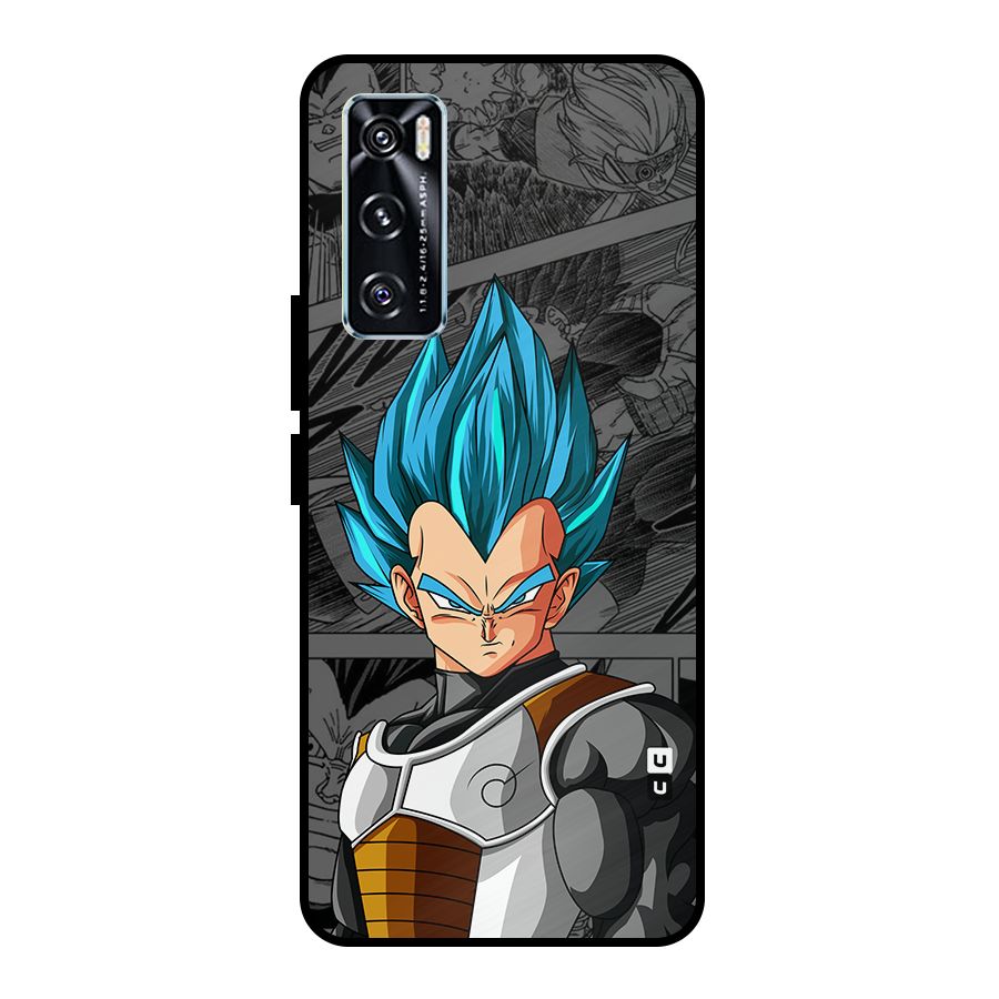 Goku Vegeta Art Metal Back Case for Vivo V20 SE