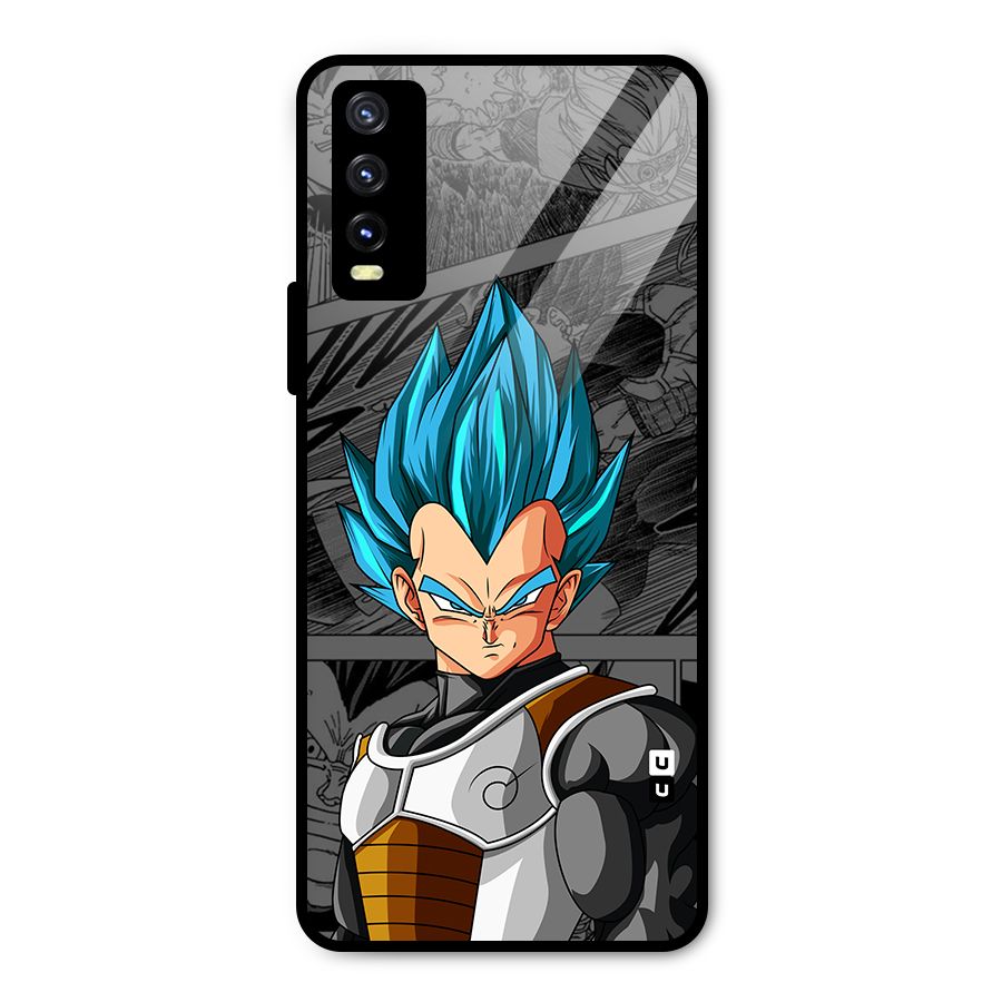 Goku Vegeta Art Metal Back Case for Vivo Y20 2021