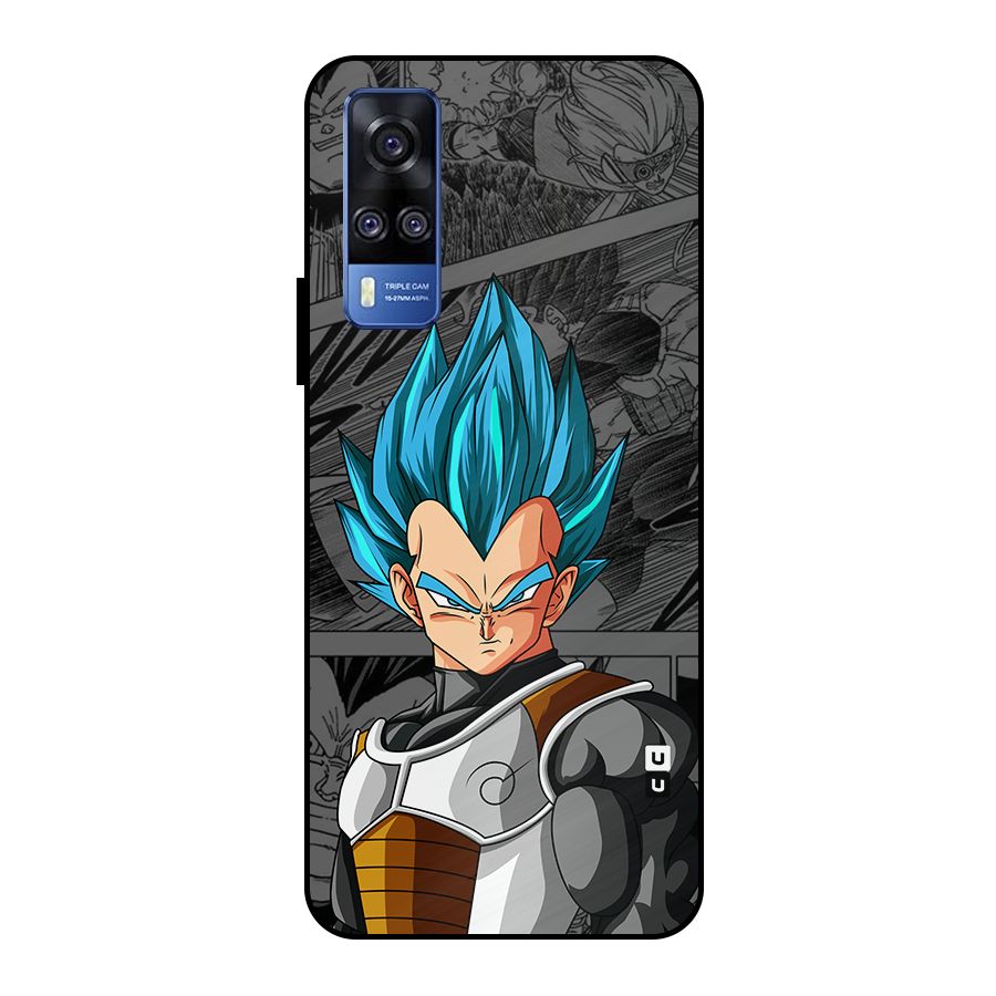 Goku Vegeta Art Metal Back Case for Vivo Y51