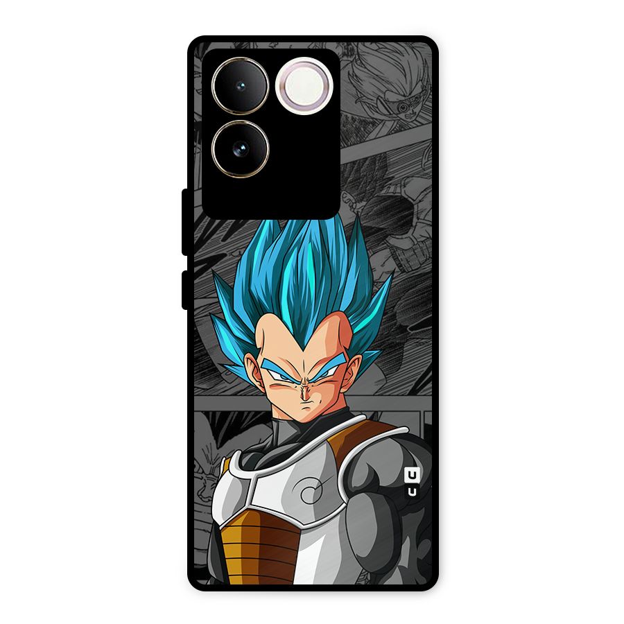 Goku Vegeta Art Metal Back Case for iQOO Z7 Pro