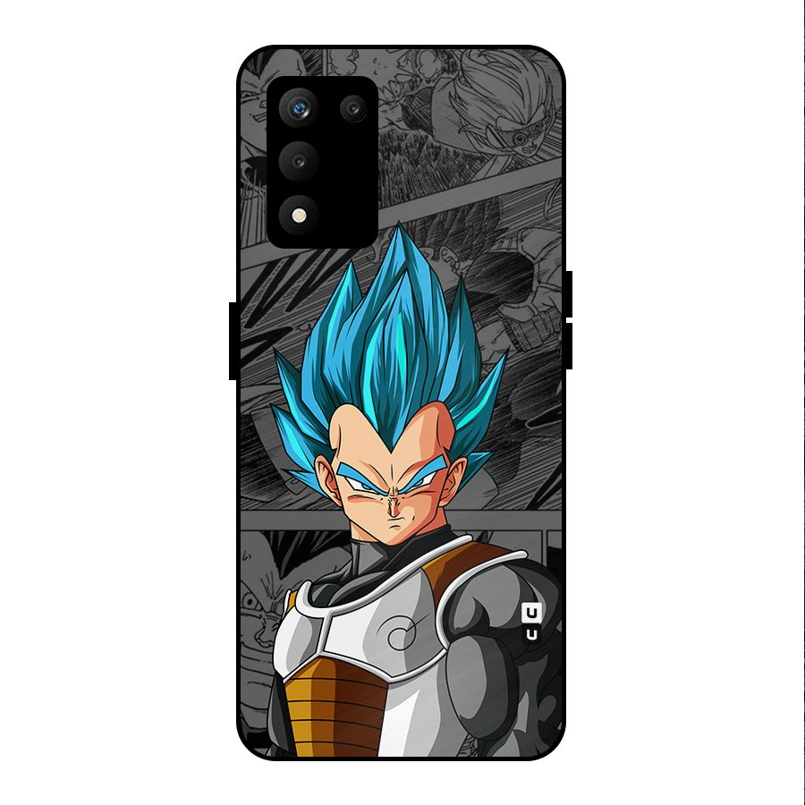 Goku Vegeta Art Metal Back Case for realme 9 5G SE