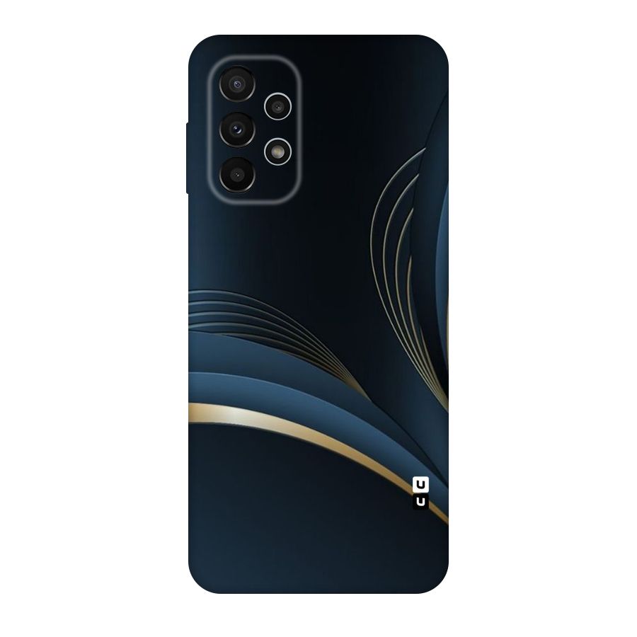 Gold Blue Beauty Original Polycarbonate Back Case for Galaxy A23
