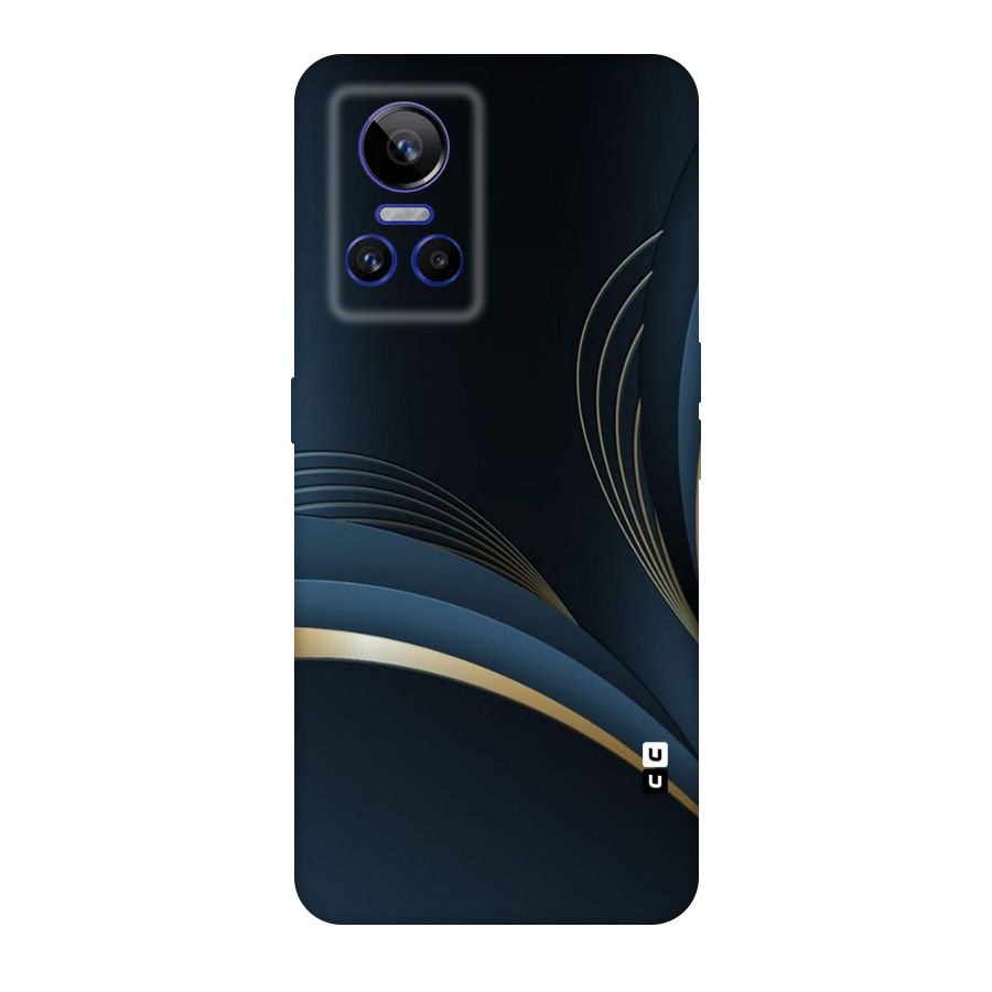 Gold Blue Beauty Original Polycarbonate Back Case for Realme GT Neo 3