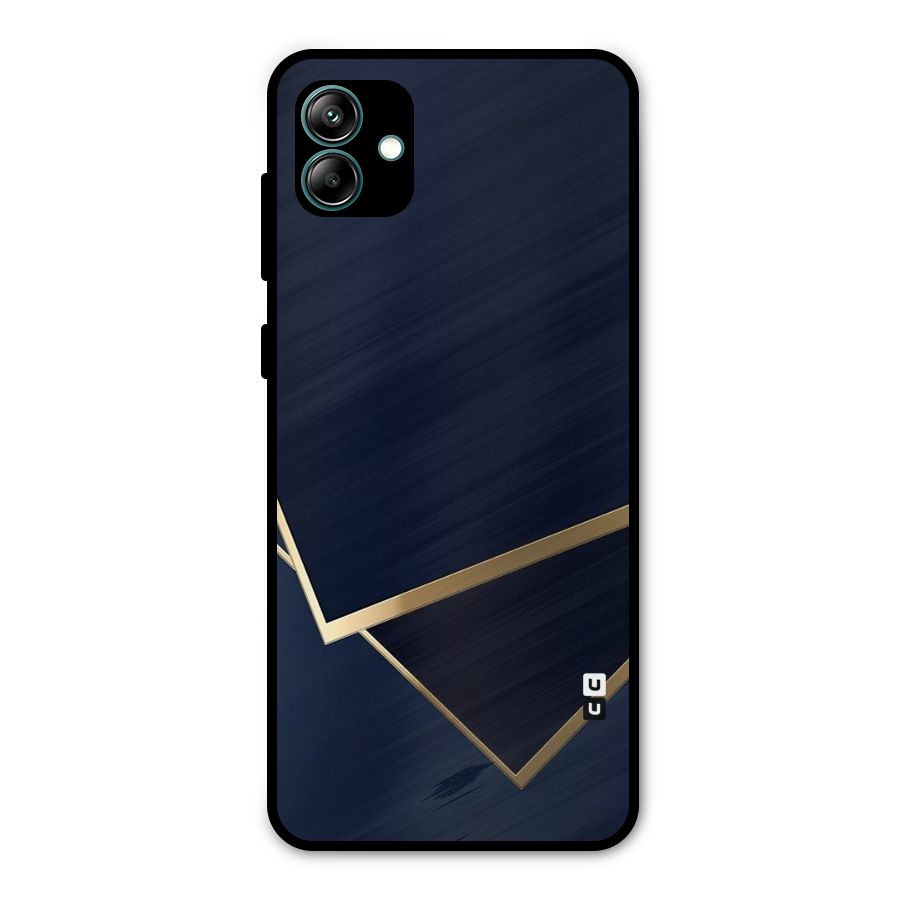 Gold Corners Metal Back Case for Galaxy A04