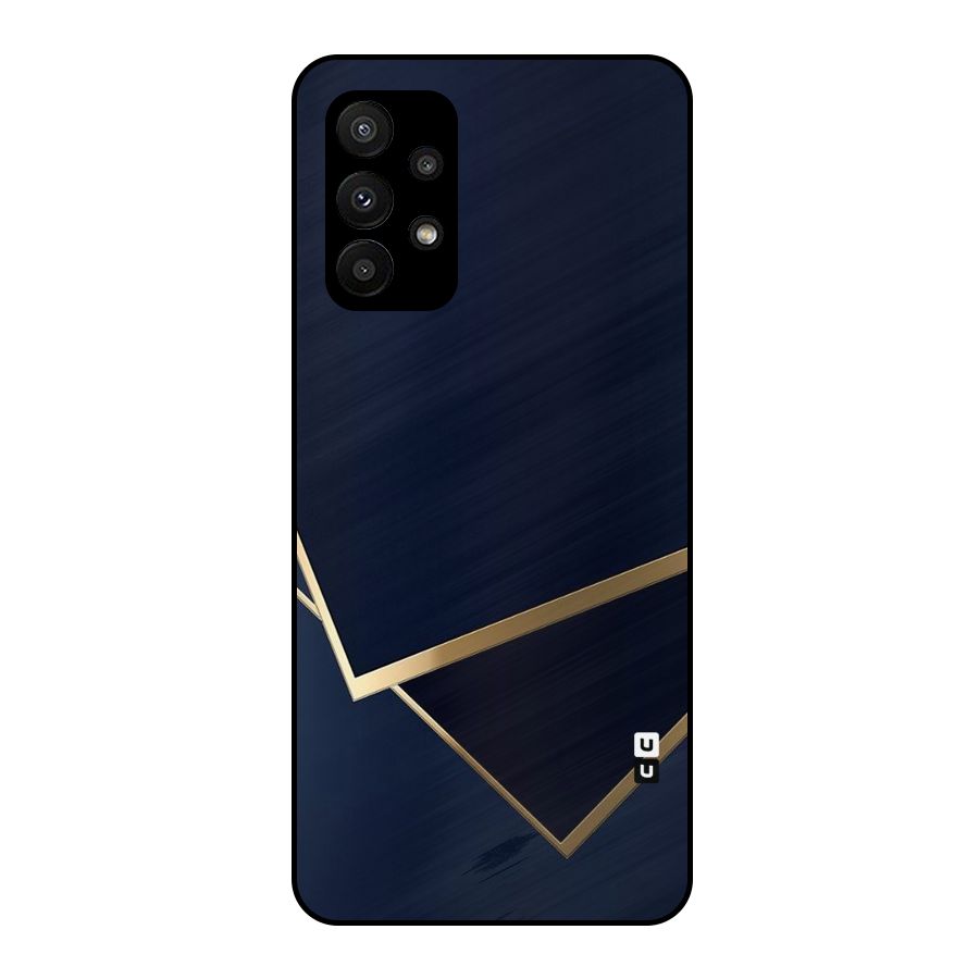 Gold Corners Metal Back Case for Galaxy A23