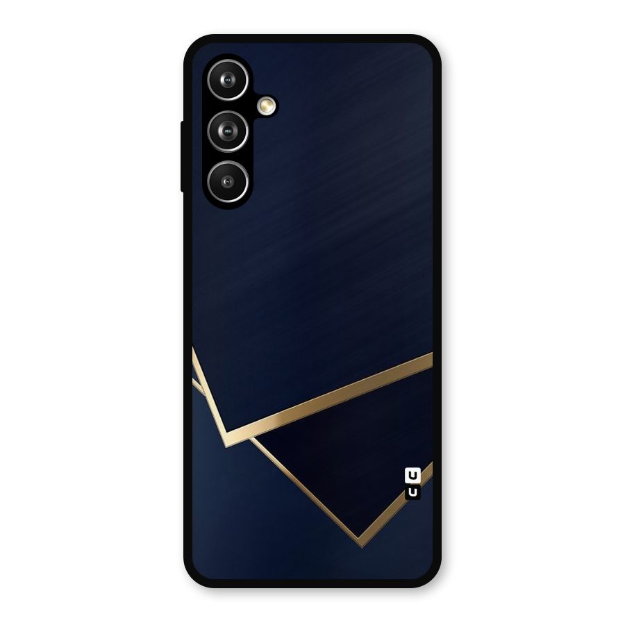 Gold Corners Metal Back Case for Galaxy F54