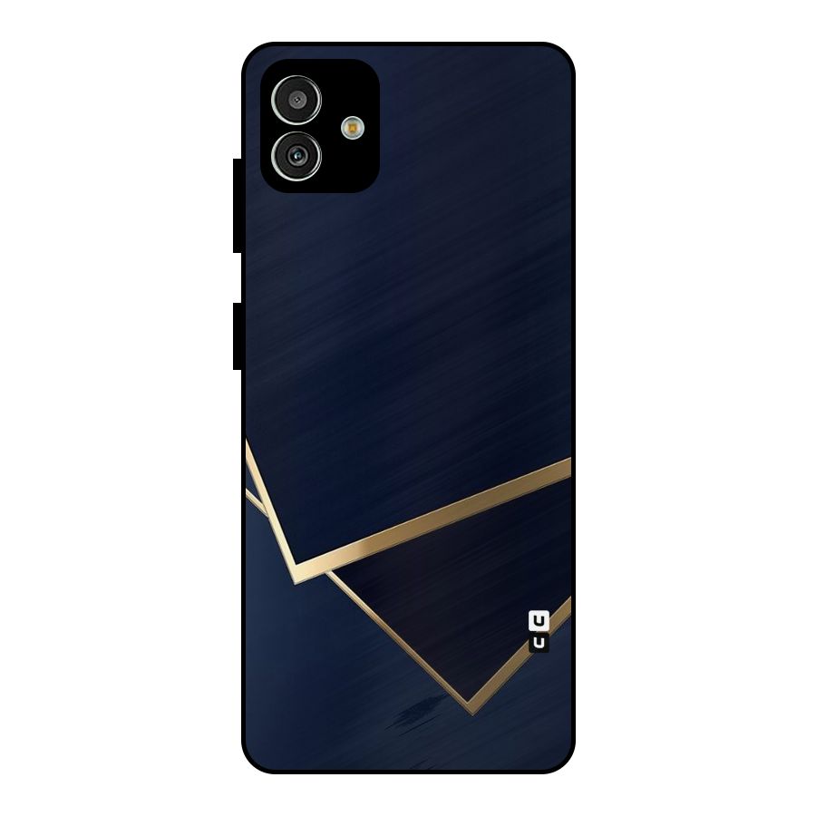 Gold Corners Metal Back Case for Galaxy M13 5G