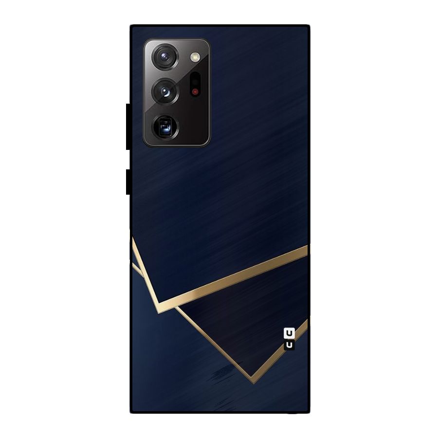 Gold Corners Metal Back Case for Galaxy Note 20 Ultra 5G