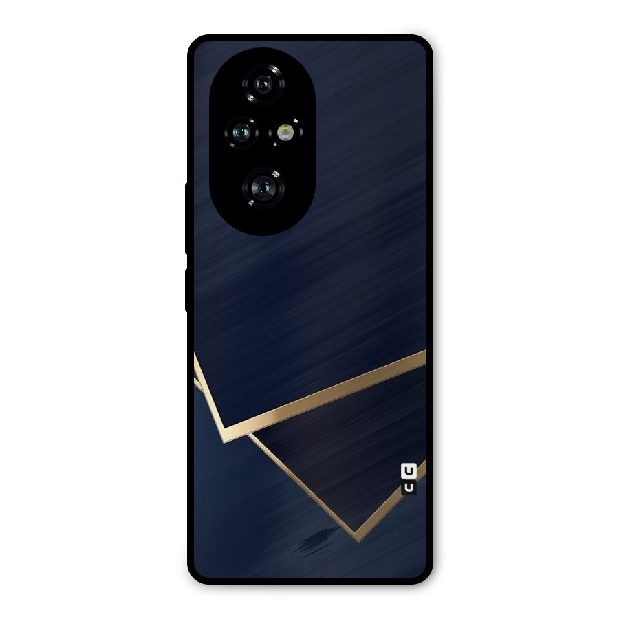 Gold Corners Metal Back Case for Honor 200 Pro
