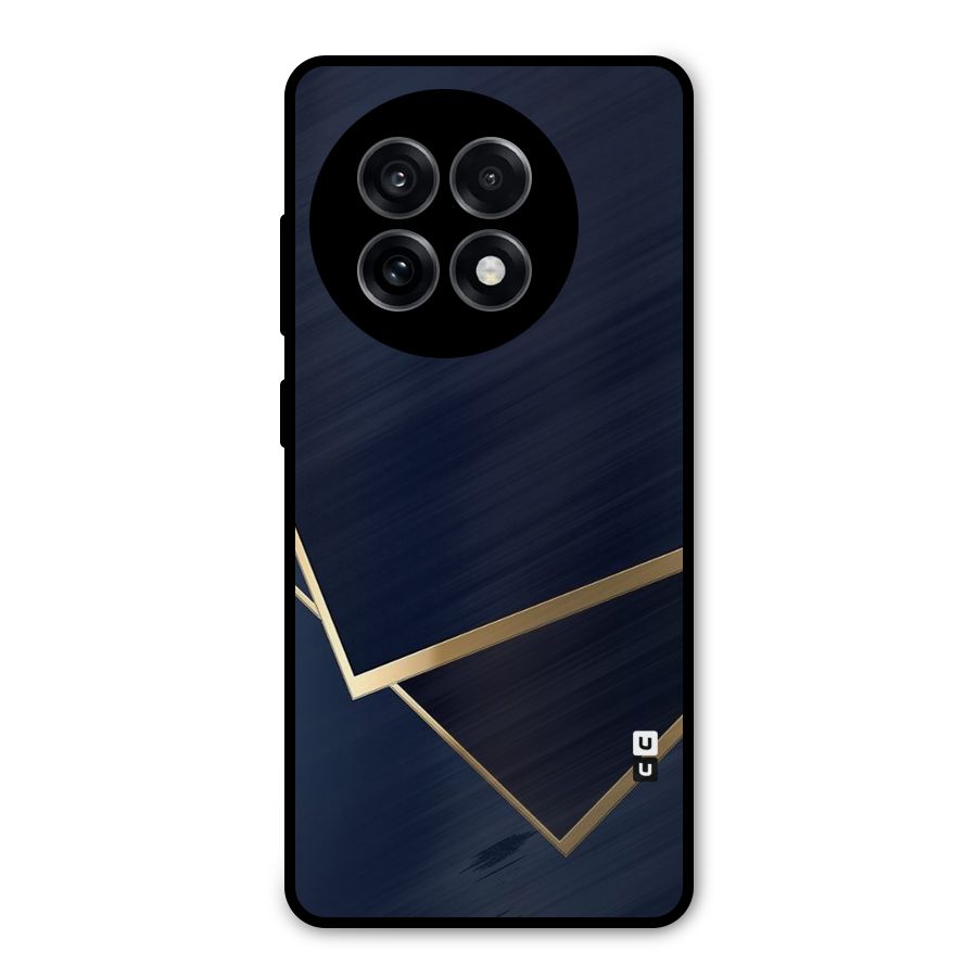 Gold Corners Metal Back Case for OnePlus 13R