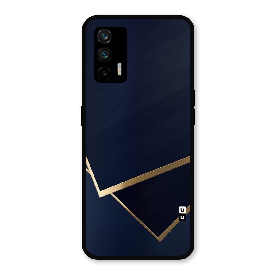 Gold Corners Metal Back Case for Realme GT 5G