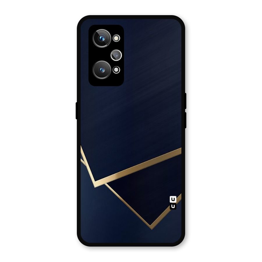 Gold Corners Metal Back Case for Realme GT Neo2