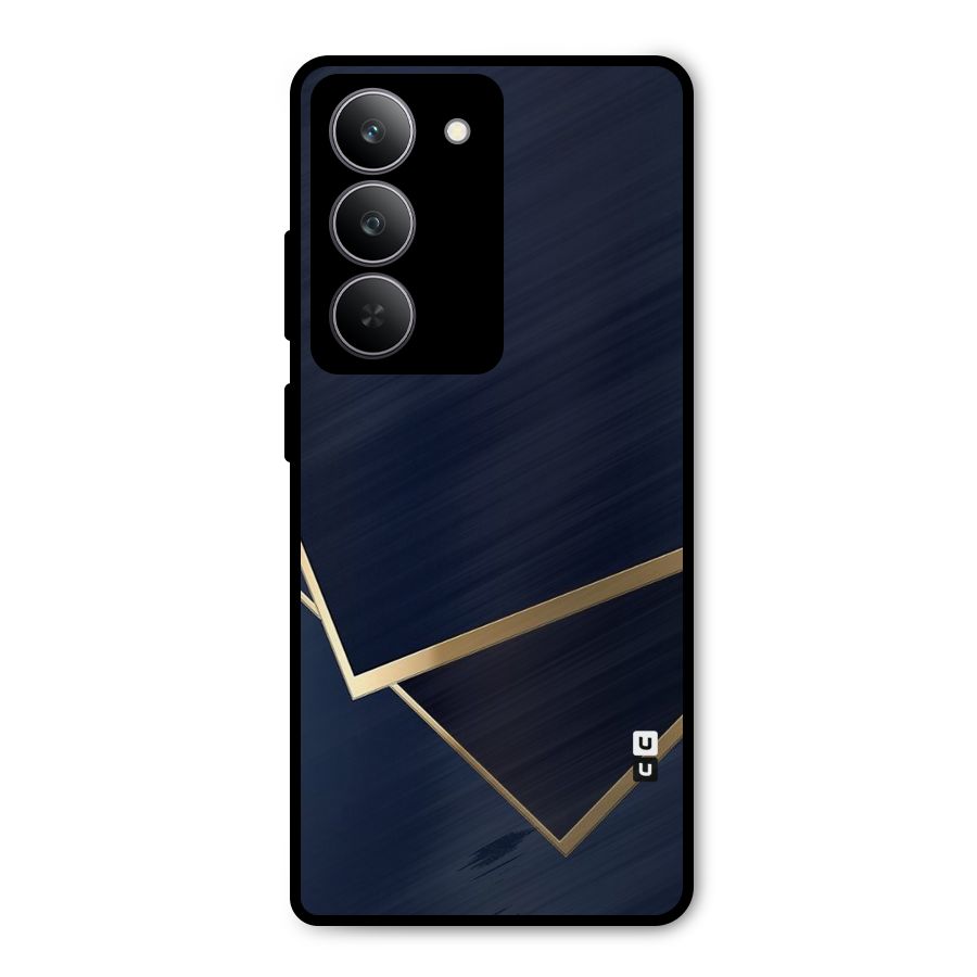 Gold Corners Metal Back Case for Realme P3x