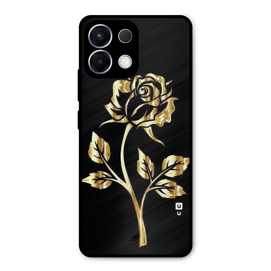 Gold Rose Metal Back Case for Oppo K13