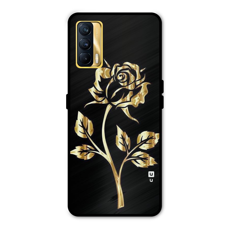 Gold Rose Metal Back Case for Realme X7