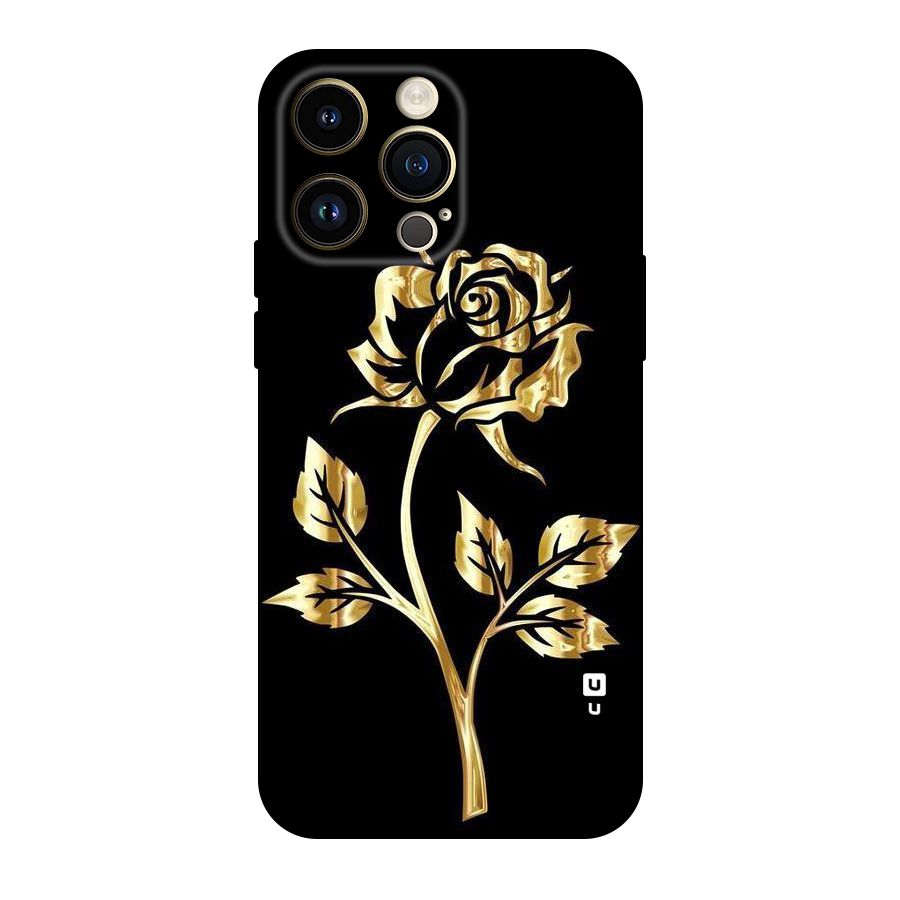 Gold Rose Original Polycarbonate Back Case for iPhone 14 Pro Max