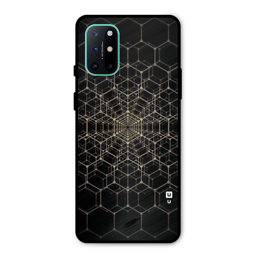 Gold Web Metal Back Case for OnePlus 8T