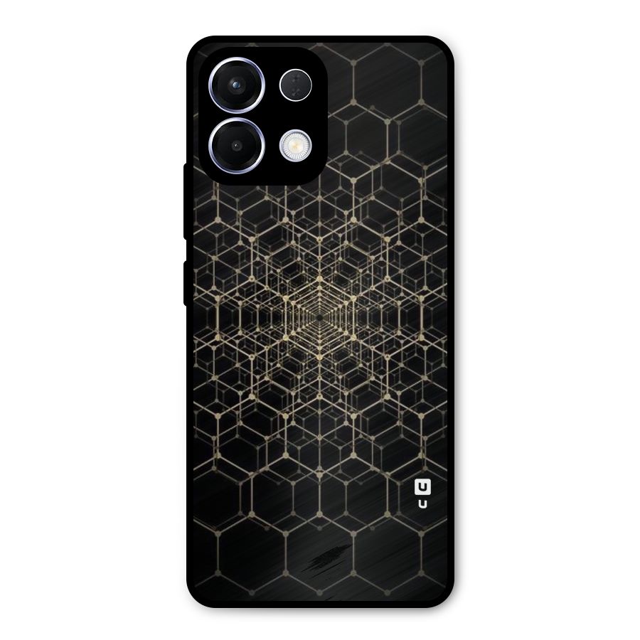 Gold Web Metal Back Case for Oppo K13
