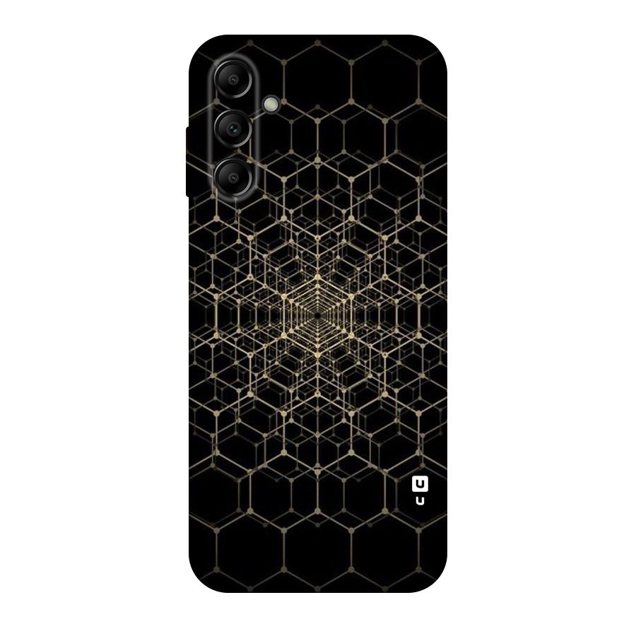 Gold Web Original Polycarbonate Back Case for Galaxy A14 5G