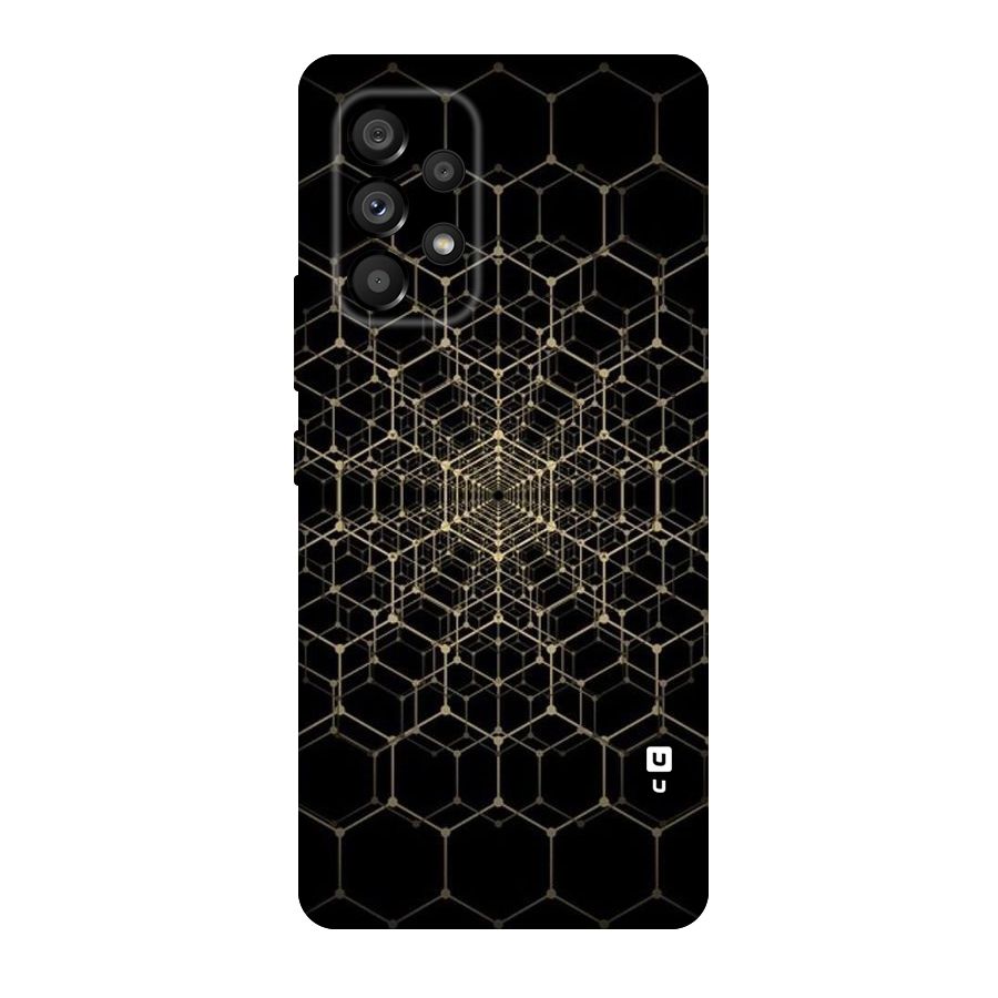 Gold Web Original Polycarbonate Back Case for Galaxy A53 5G