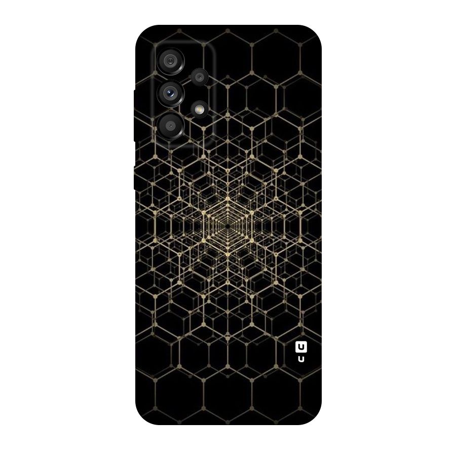 Gold Web Original Polycarbonate Back Case for Galaxy A73 5G