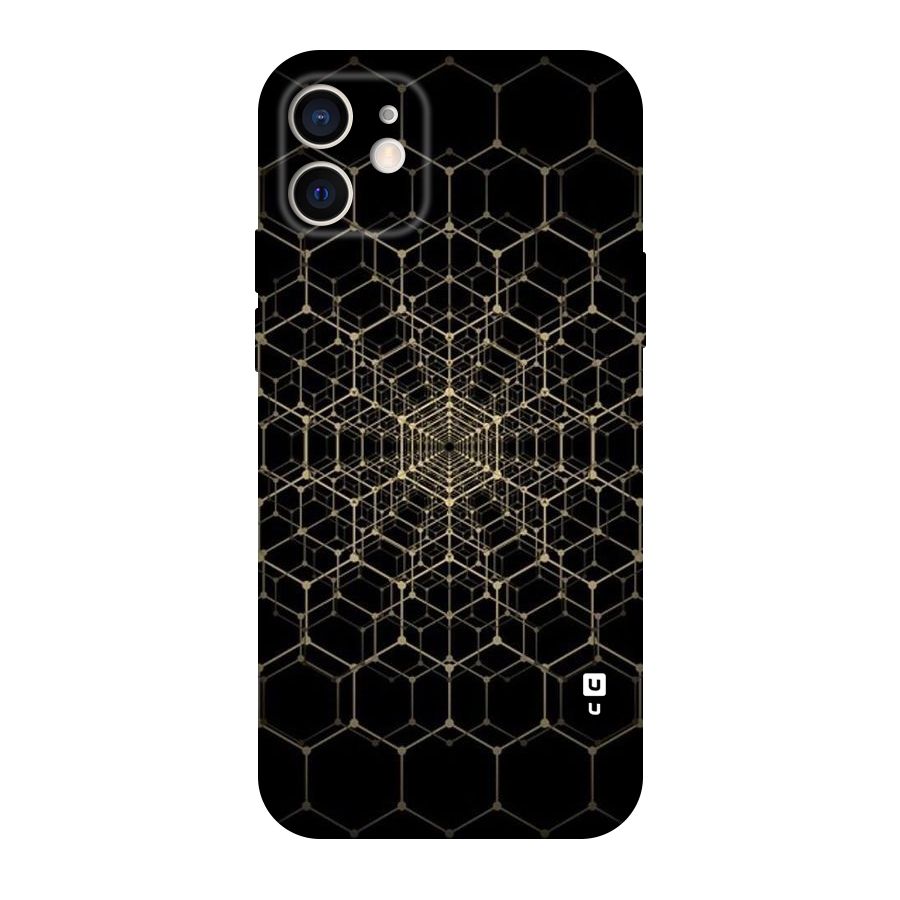 Gold Web Original Polycarbonate Back Case for iPhone 12