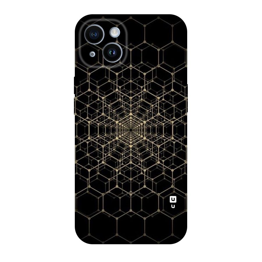 Gold Web Original Polycarbonate Back Case for iPhone 14