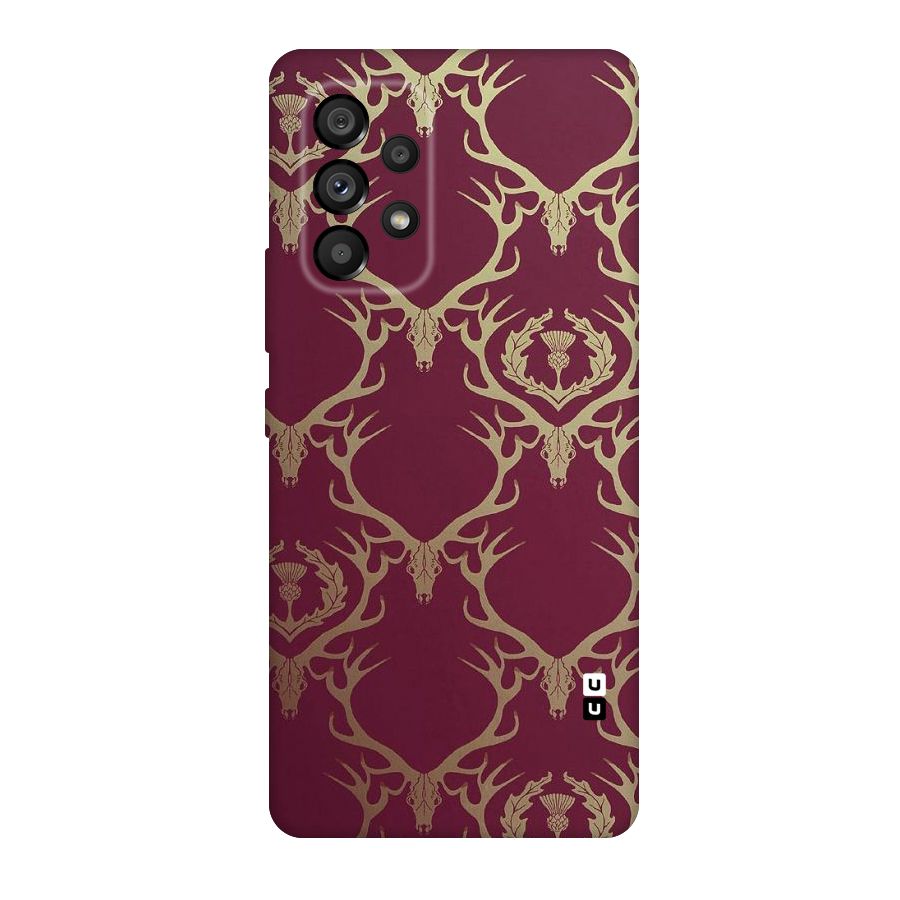 Golden Bull Design Original Polycarbonate Back Case for Galaxy A53 5G