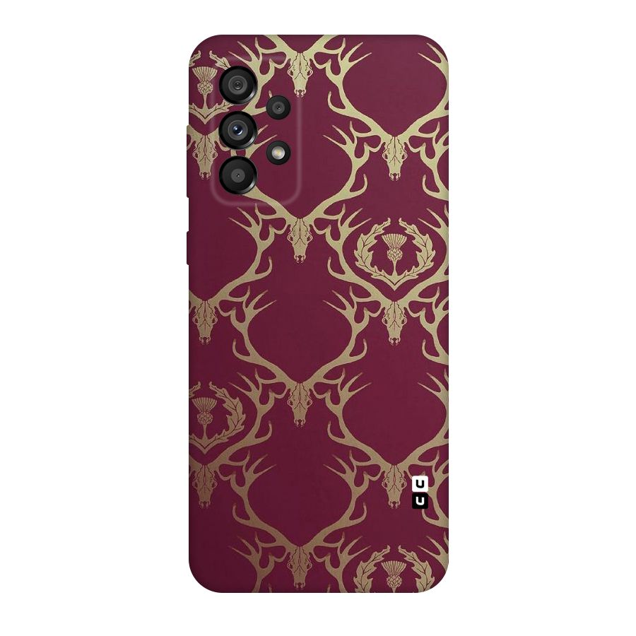 Golden Bull Design Original Polycarbonate Back Case for Galaxy A73 5G