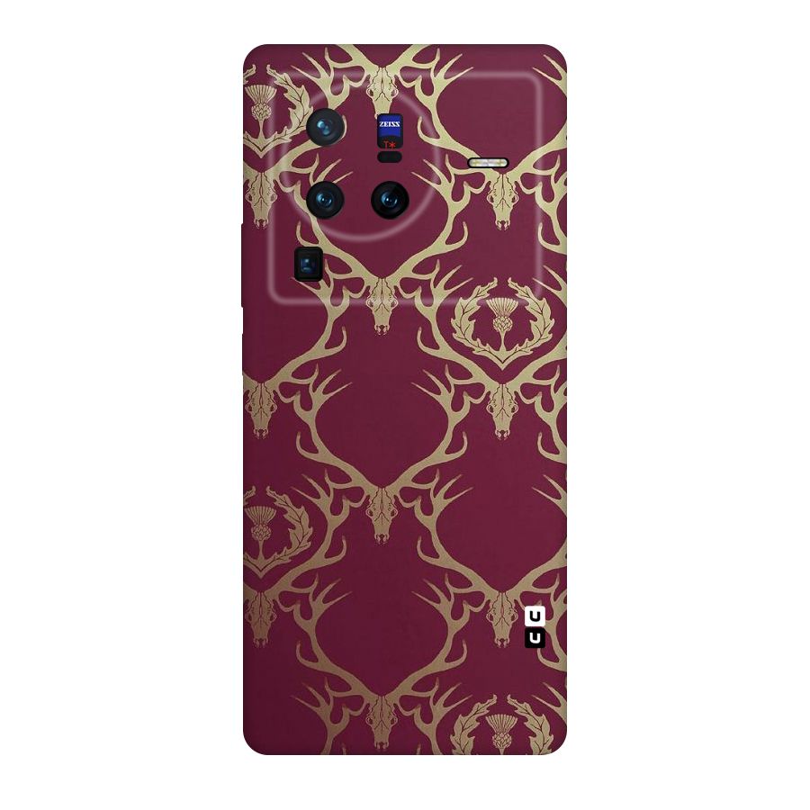 Golden Bull Design Original Polycarbonate Back Case for Vivo X80