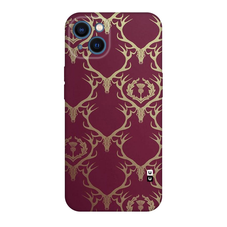 Golden Bull Design Original Polycarbonate Back Case for iPhone 13