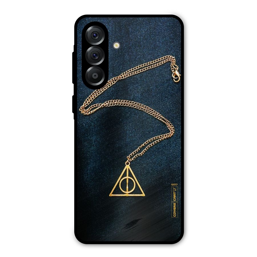 Golden Chain Metal Back Case for Galaxy A36