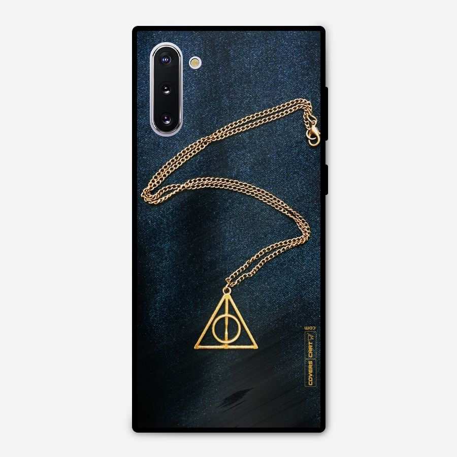 Golden Chain Metal Back Case for Galaxy Note 10