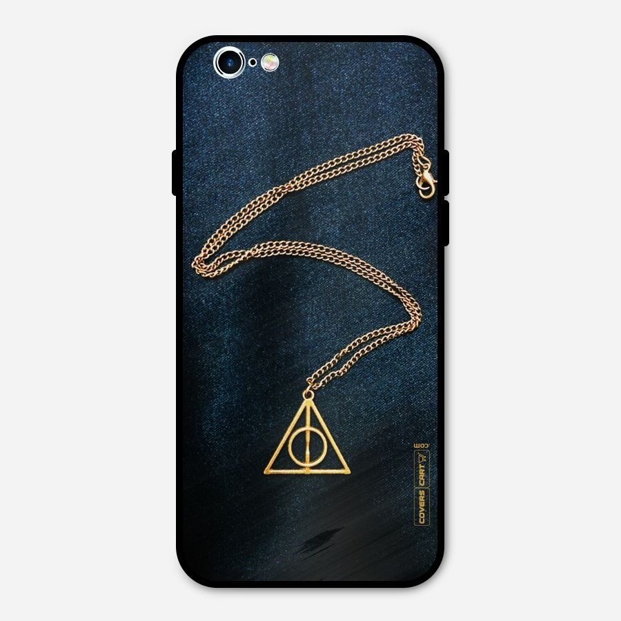 Golden Chain Metal Back Case for iPhone 6 6s