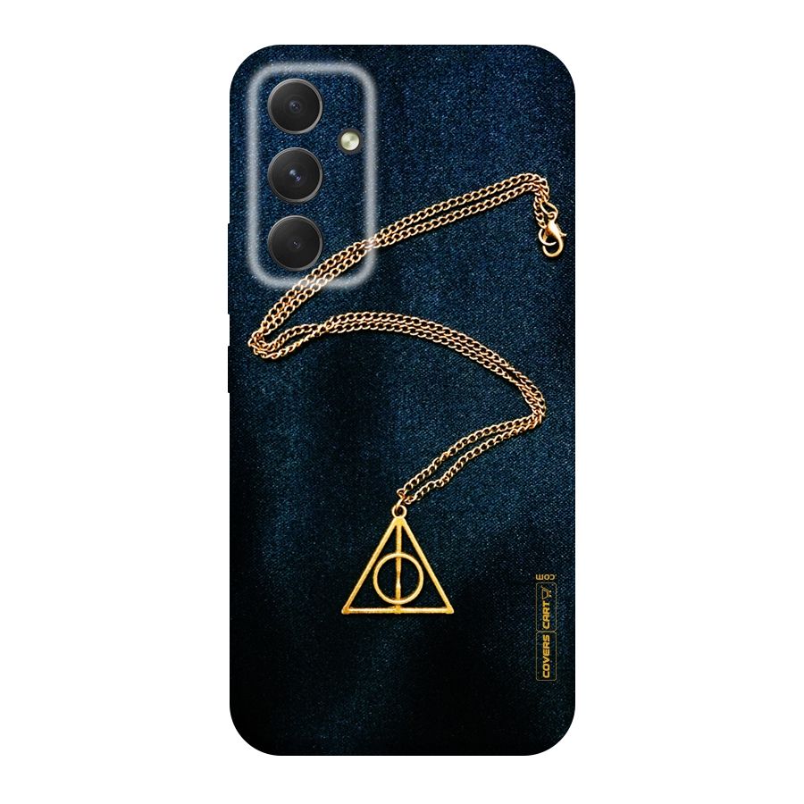 Golden Chain Original Polycarbonate Back Case for Galaxy A54