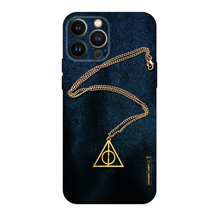 Golden Chain Original Polycarbonate Back Case for iPhone 13 Pro Max