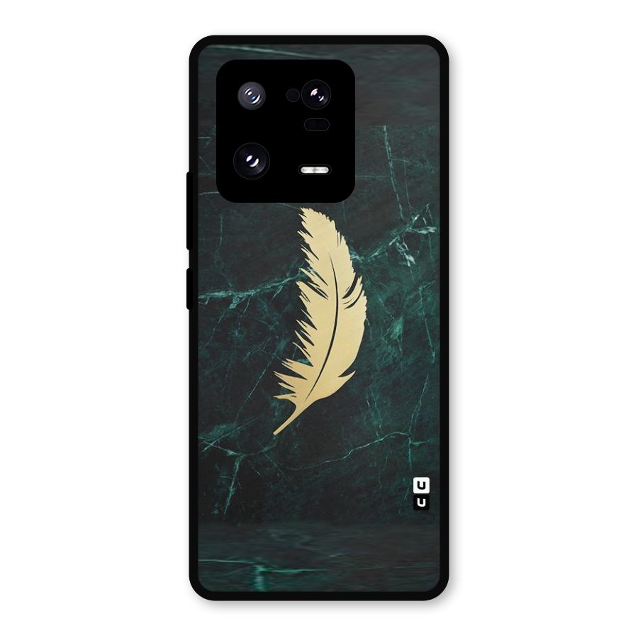 Golden Feather Metal Back Case for Xiaomi 13 Pro