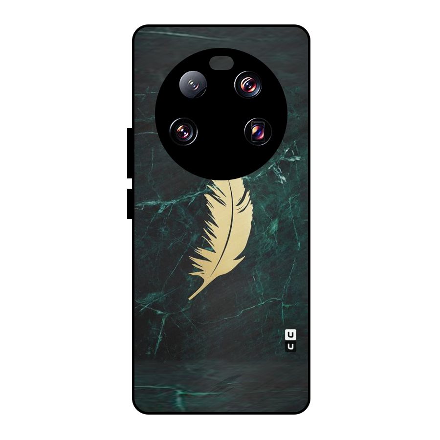 Golden Feather Metal Back Case for Xiaomi 13 Ultra