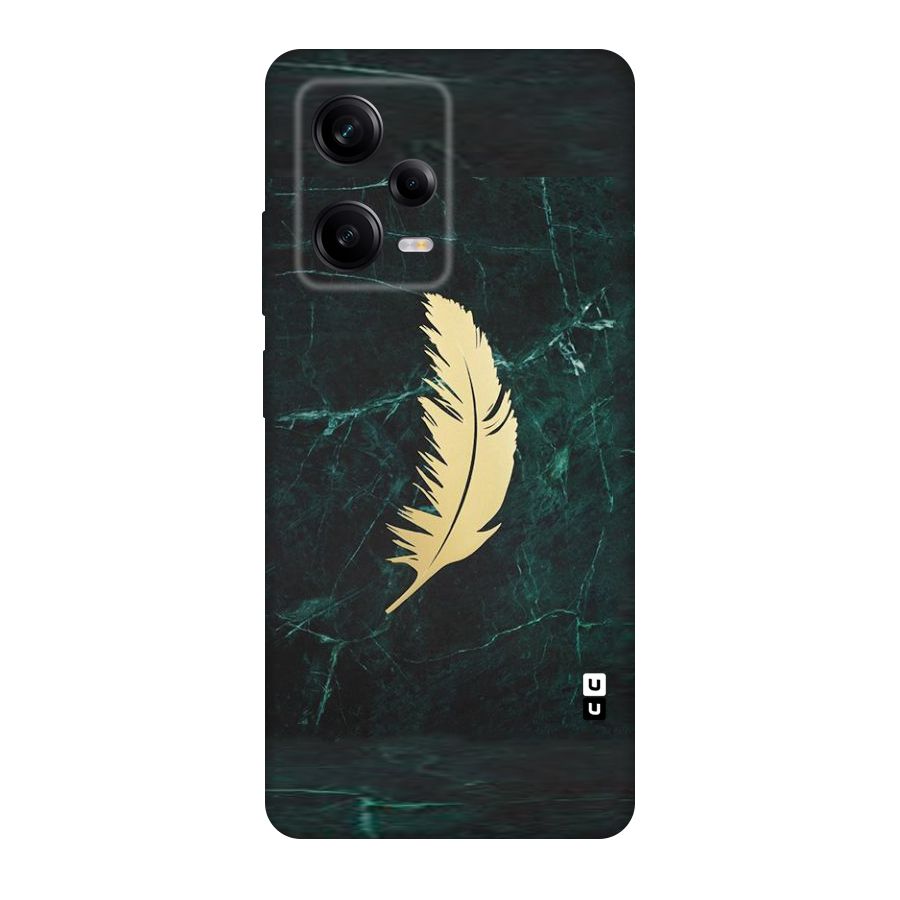 Golden Feather Original Polycarbonate Back Case for Redmi Note 12 Pro